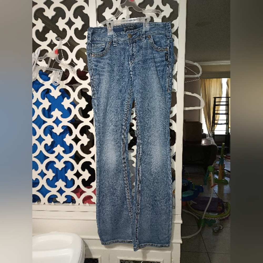 Ladies silver Jeans 29/34